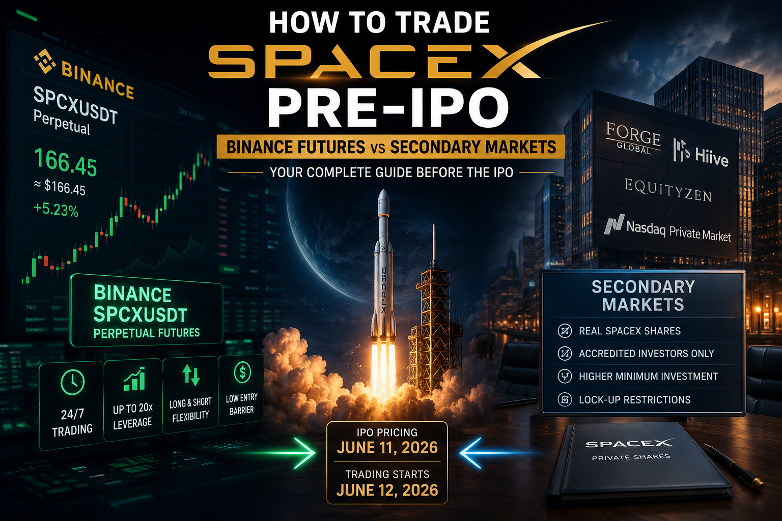 $SPCX - Binance and Secondary Market